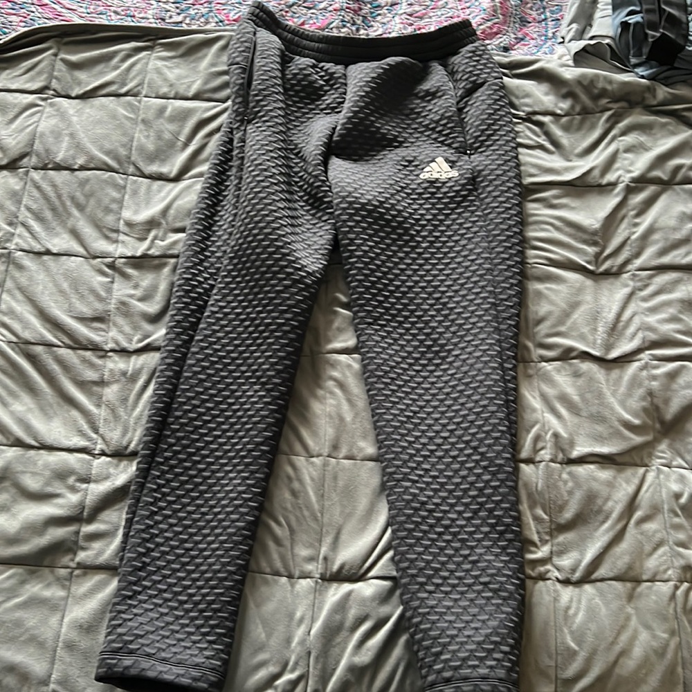 Prime blue adidas joggers black size M parley